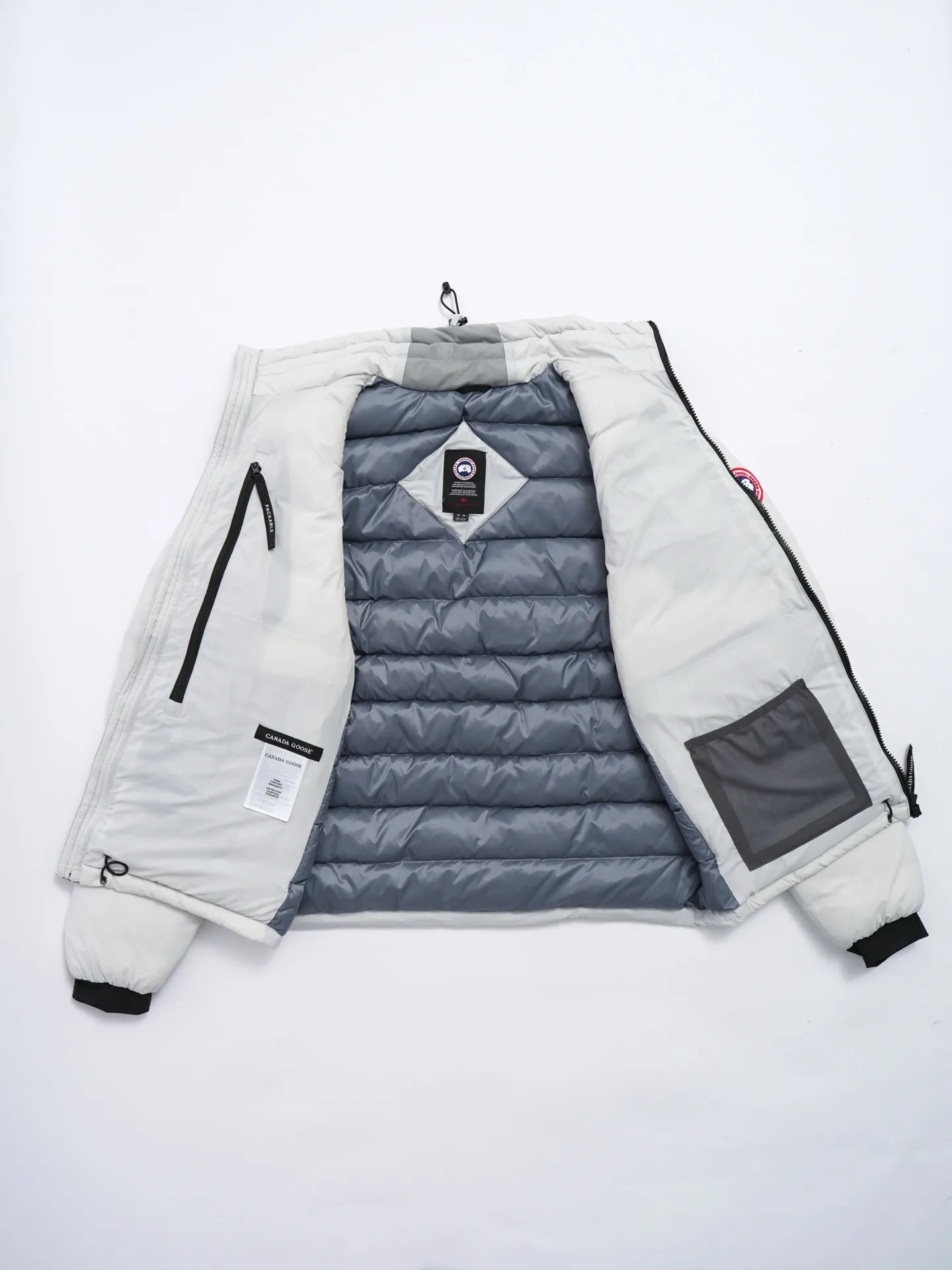 P940 CANADA GOOSE Canada Goose Lodge Men's Down Jacket Big Goose Down Jacket 5079M White (Red Label)
